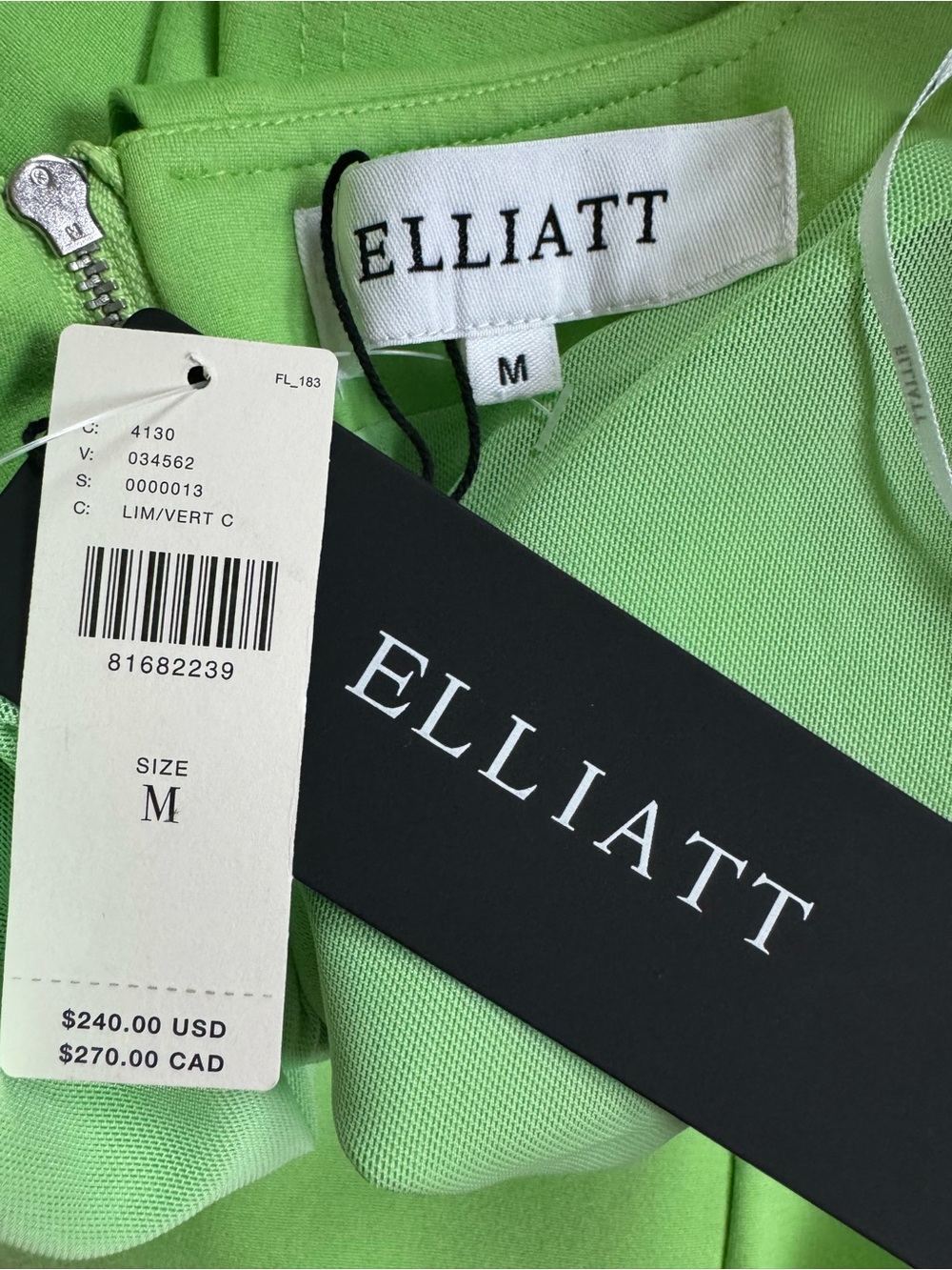 NWT ELLIATT V-Neck Cape Mini Dress M - Picture 11 of 15